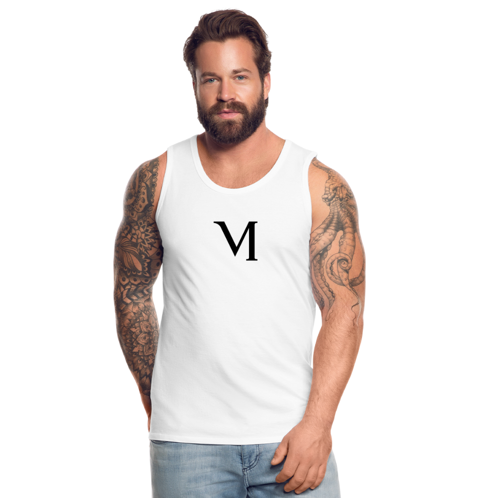 Premium Tank Top – Sportlich - Vielseitig - Weiß