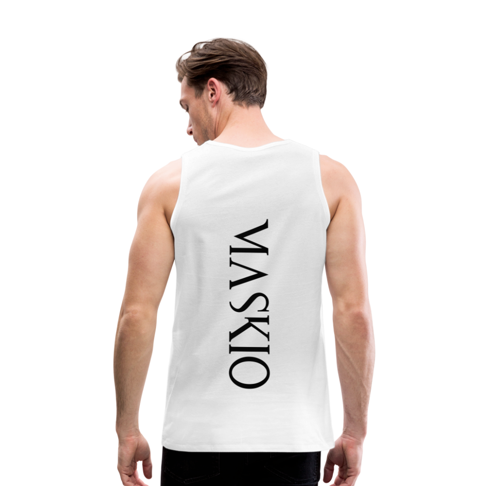 Premium Tank Top – Sportlich - Vielseitig - Weiß