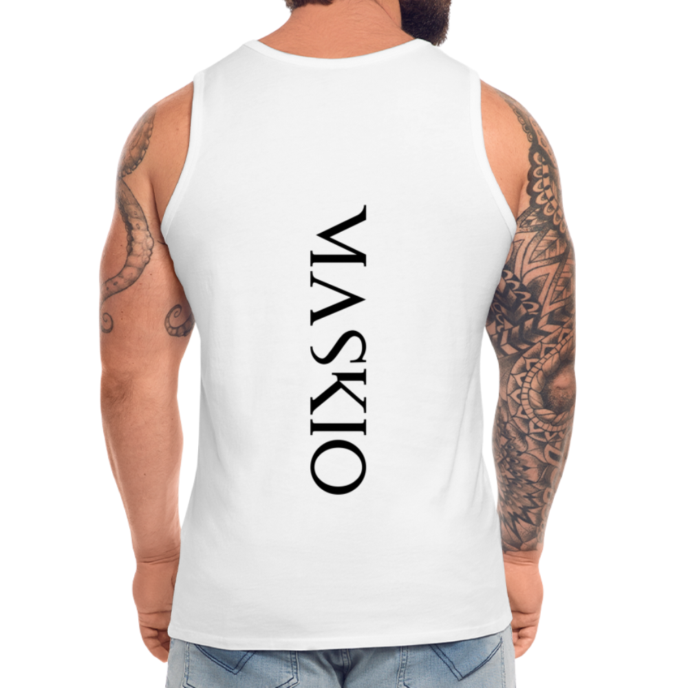 Premium Tank Top – Sportlich - Vielseitig - Weiß