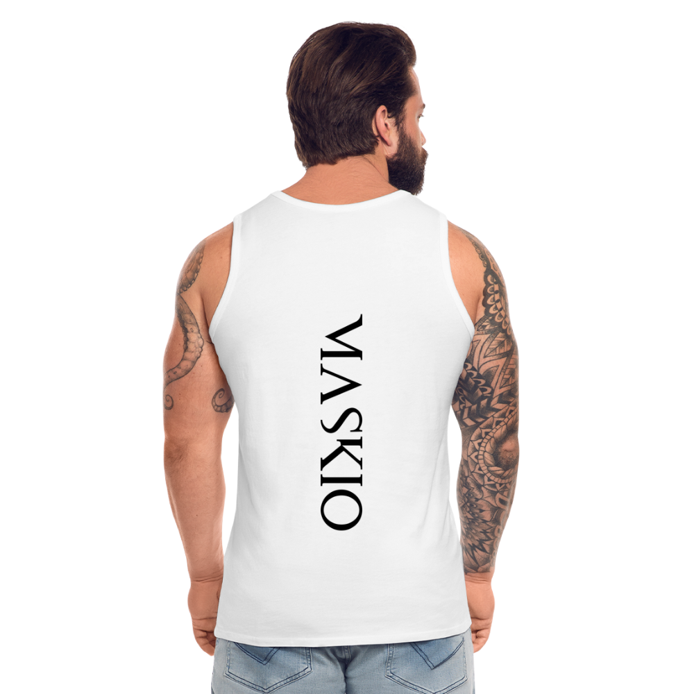 Premium Tank Top – Sportlich - Vielseitig - Weiß