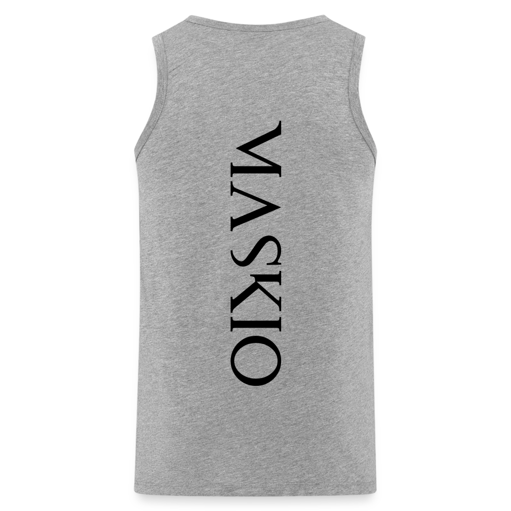 Premium Tank Top – Sportlich - Vielseitig - Grau meliert