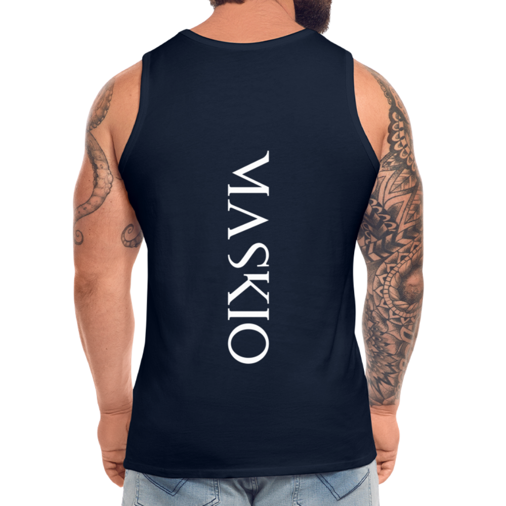 Premium Tank Top – Sportlich - Vielseitig II - Navy