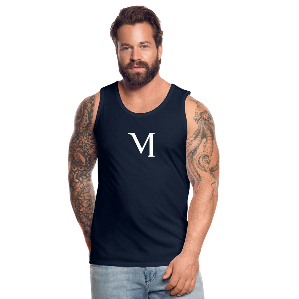 Premium Tank Top – Sportlich - Vielseitig II - Navy