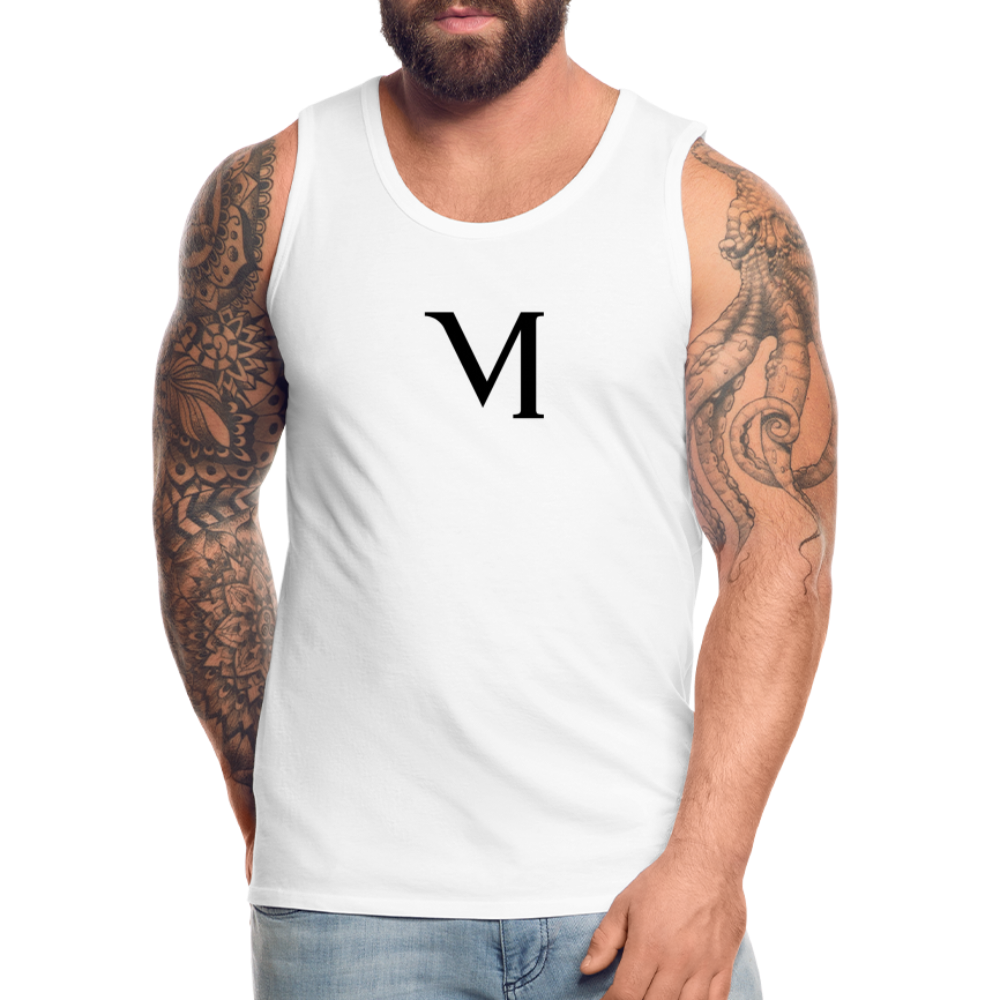 Premium Tank Top – Sportlich - Vielseitig - Weiß