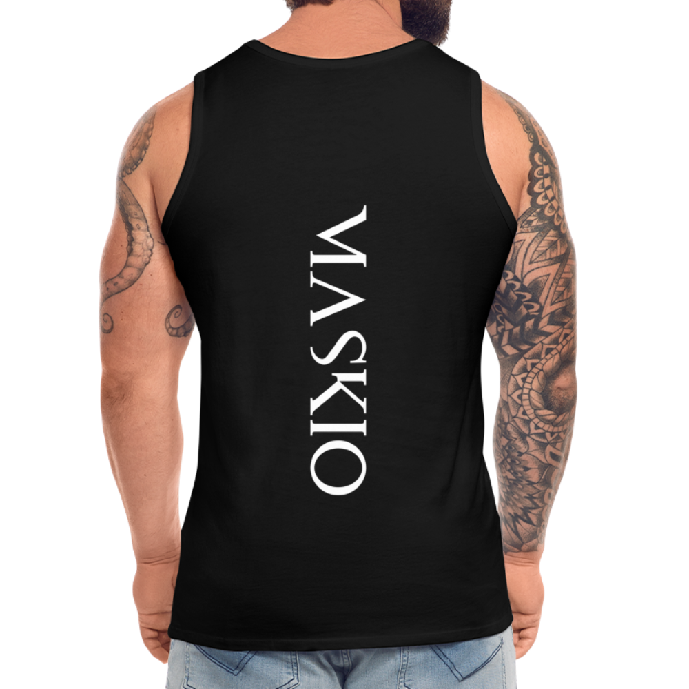 Premium Tank Top – Sportlich - Vielseitig II - Schwarz