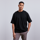 Bio Oversized T-Shirt – Lässig - Nachhaltig - Schwarz