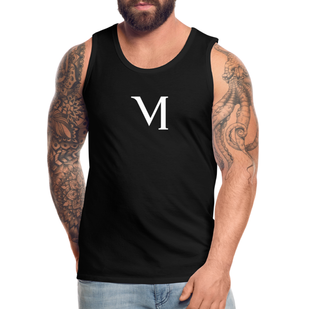 Premium Tank Top – Sportlich - Vielseitig II - Schwarz