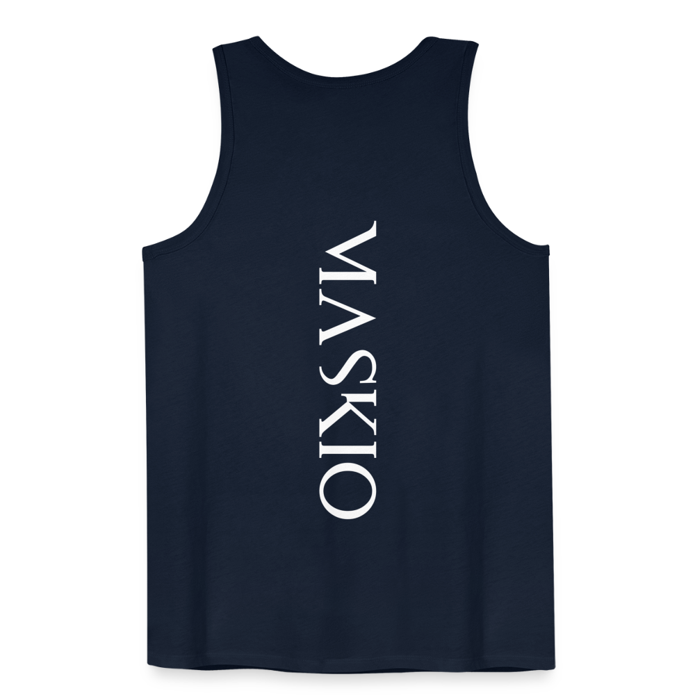 Premium Tank Top – Sportlich - Vielseitig II - Navy