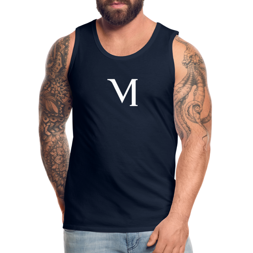 Premium Tank Top – Sportlich - Vielseitig II - Navy