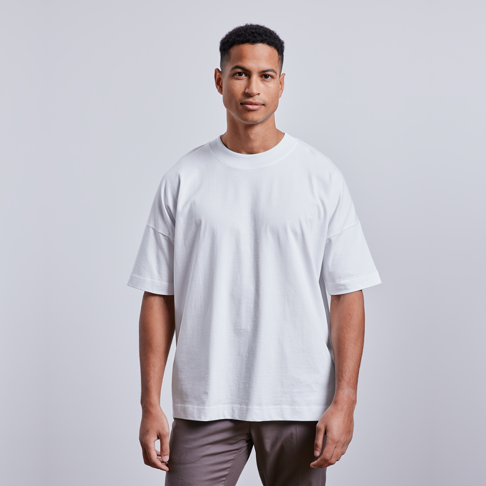 Bio Oversized T-Shirt – Lässig - Nachhaltig II - Weiß