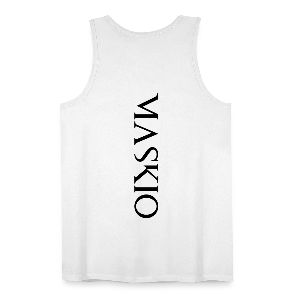 Premium Tank Top – Sportlich - Vielseitig - Weiß