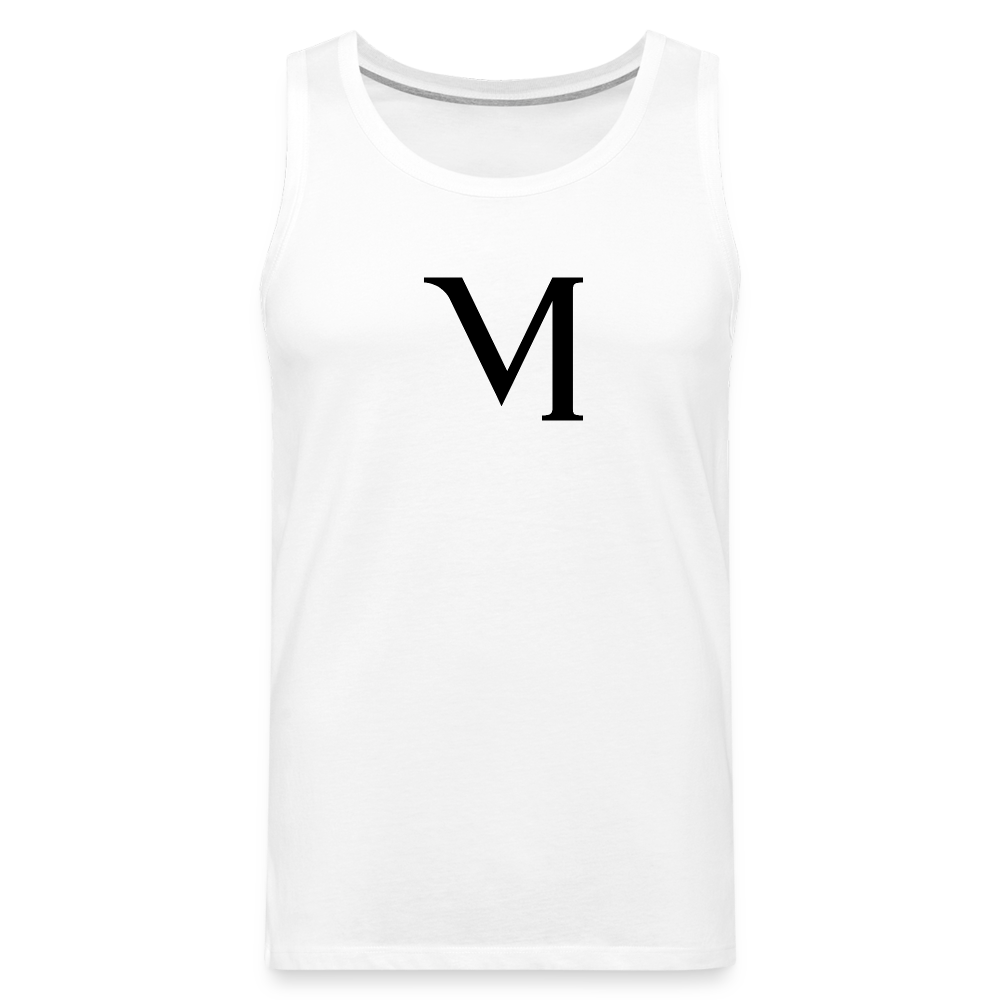 Premium Tank Top – Sportlich - Vielseitig - Weiß