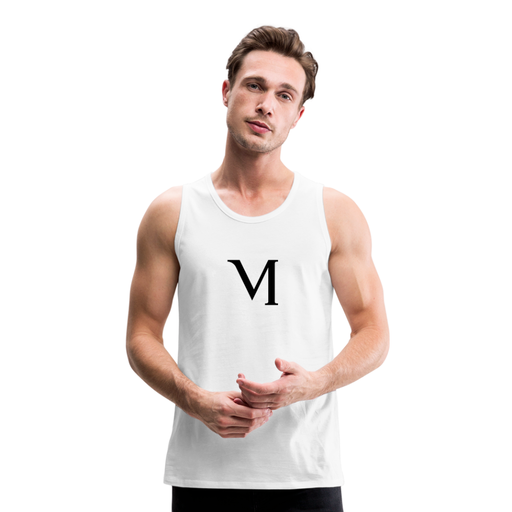 Premium Tank Top – Sportlich - Vielseitig - Weiß