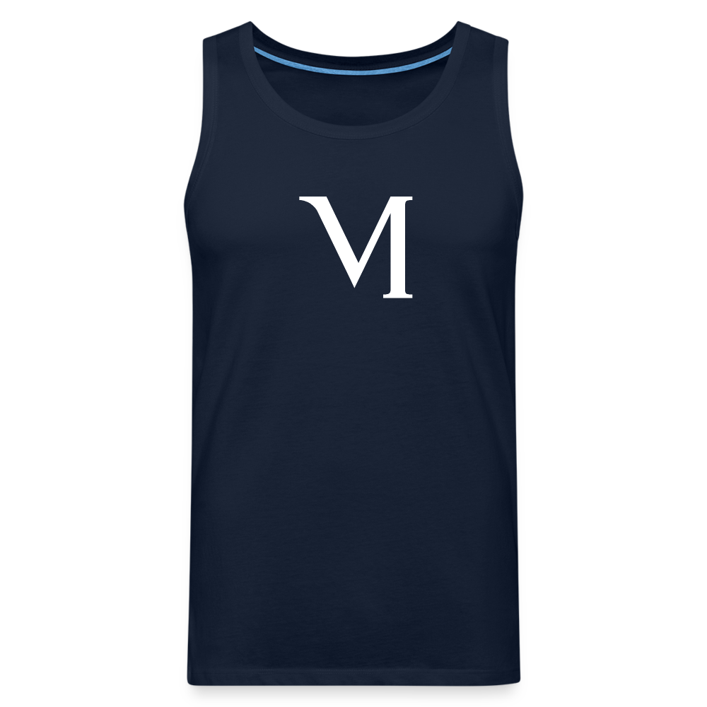 Premium Tank Top – Sportlich - Vielseitig II - Navy