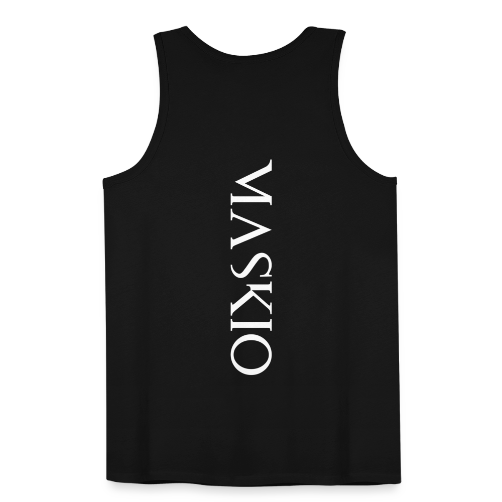 Premium Tank Top – Sportlich - Vielseitig II - Schwarz