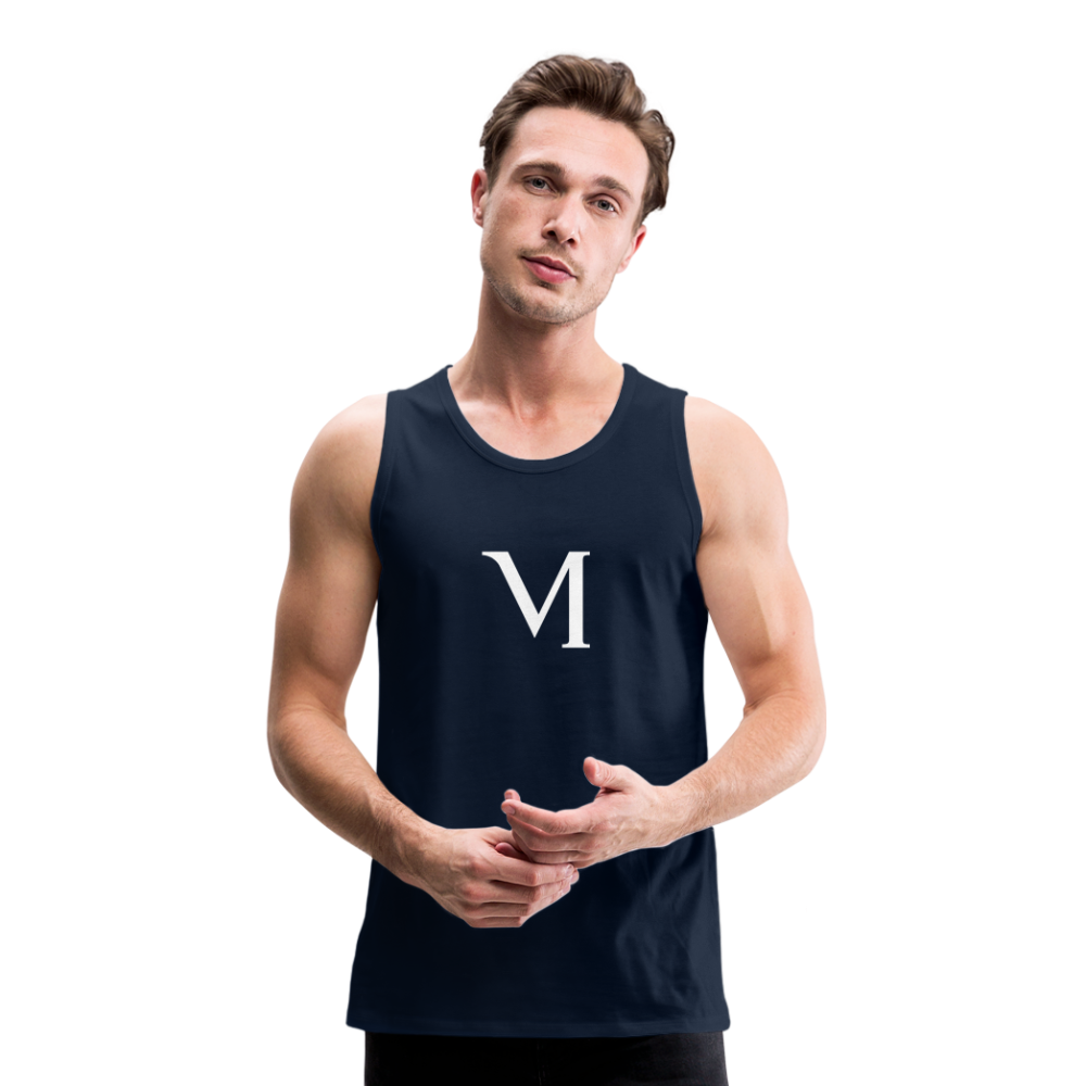 Premium Tank Top – Sportlich - Vielseitig II - Navy