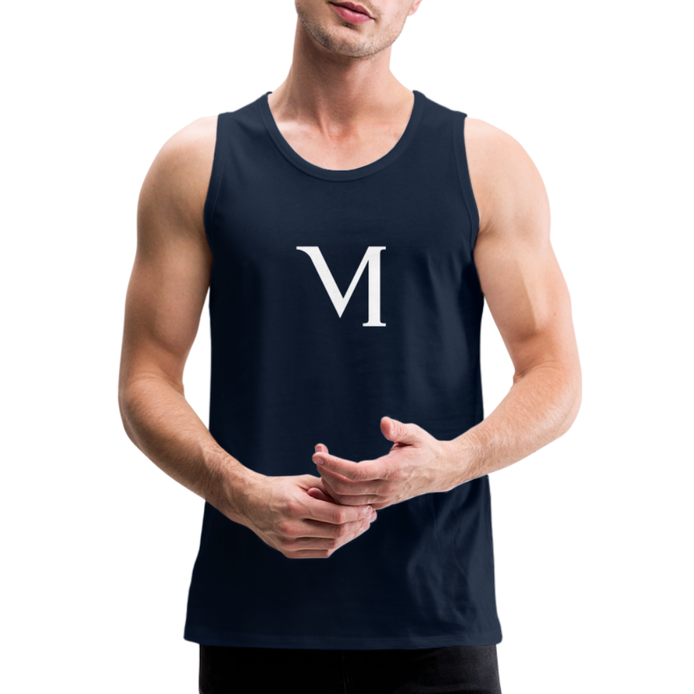 Premium Tank Top – Sportlich - Vielseitig II - Navy