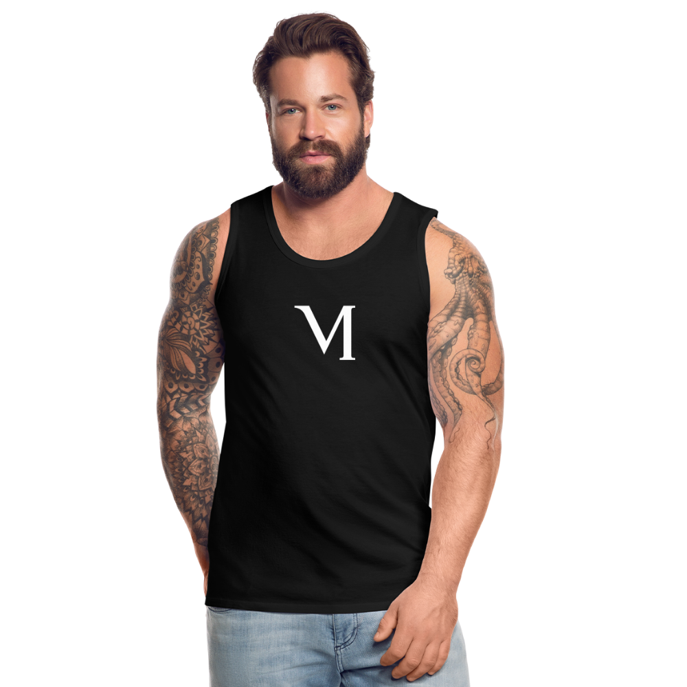 Premium Tank Top – Sportlich - Vielseitig II - Schwarz