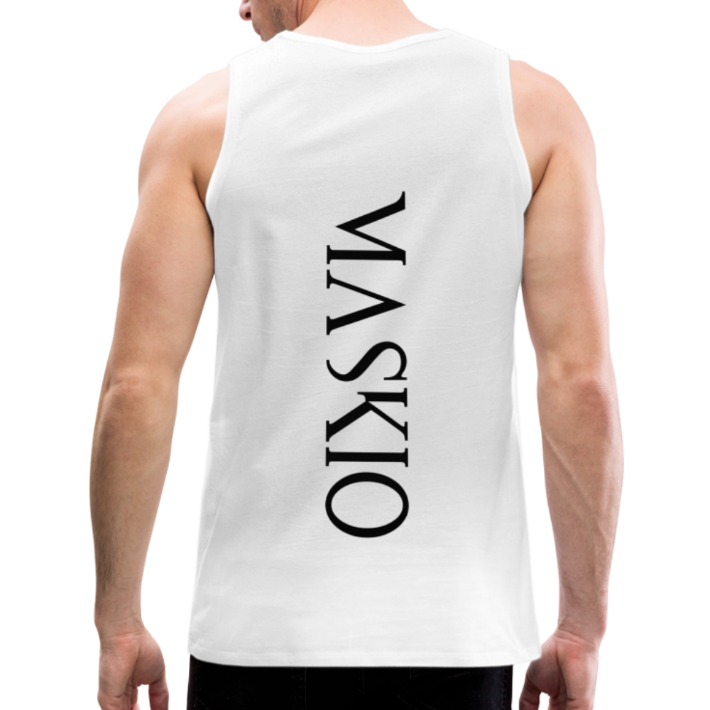 Premium Tank Top – Sportlich - Vielseitig - Weiß