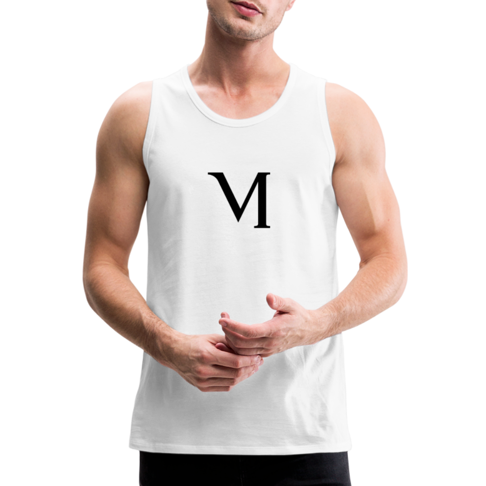 Premium Tank Top – Sportlich - Vielseitig - Weiß